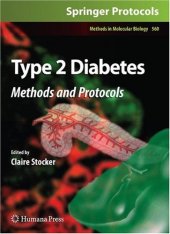 book Type 2 Diabetes: Methods and Protocols