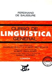 book Curso de lingüística general