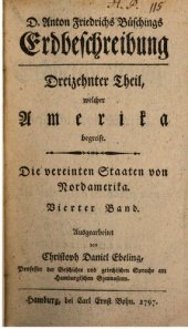 book Erdbeschreibung und Geschichte von Amerika. Die vereinten Staaten von Nordamerika