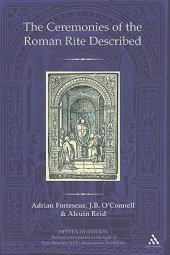 book The Ceremonies of the Roman Rite Described