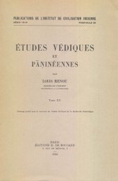 book Études védiques et pāṇinéennes