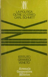 book La politica oltre lo stato: Carl Schmitt