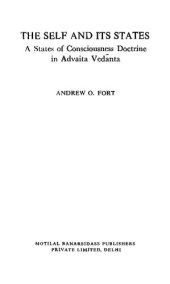 book The self and its states: A states of consciousness doctrine in Advaita Vedanta