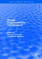 book Human Experimentation and Research