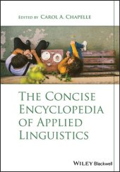 book The Concise Encyclopedia of Applied Linguistics