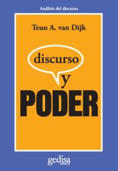 book Discurso y poder : contribuciones a los estudios críticos del discurso