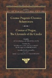 book Cosmas of Prague: The Chronicle of the Czechs - Cosmae Pragensis Chronica Bohemorum