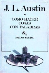 book Como Hacer Cosas Con Palabras