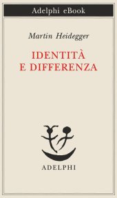 book Identità e differenza