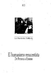 book El humanismo renacentista : de Petrarca a Erasmo