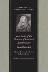 book Two Books of the Elements of Universal Jurisprudence