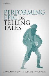 book Performing Epic or Telling Tales