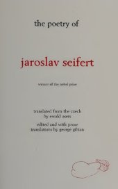 book THE POETRY OF JAROSLAV SEIFERT