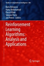 book Reinforcement Learning Algorithms: Analysis and Applications