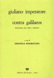 book Contra Galilaeos. Introduzione, testo critico e traduzione