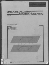 book Lineaire algebra Dl. 1.