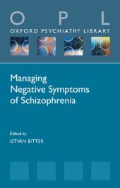 book Managing Negative Symptoms of Schizophrenia