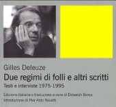 book Due regimi di folli e altri scritti. Testi e interviste 1975-1995