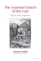 book The Assyrian Church of the East: History and Geography