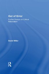 book Out of Error: Further Essays on Critical Rationalism