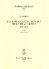 book Riflessioni di un liberale sulla democrazia 1943-1947