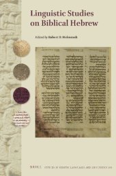 book Linguistic Studies on Biblical Hebrew