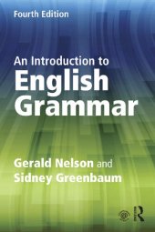 book An introduction to English grammar