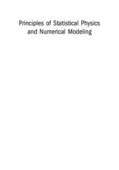 book Principles of Statistical Physics and Numerical Modeling (IPH001)