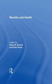 book Morality and Health