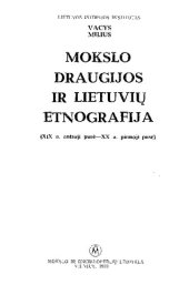 book Mokslo draugijos ir lietuvių etnografija : (XIX a. antroji pusė - XX a. pirmoji pusė)