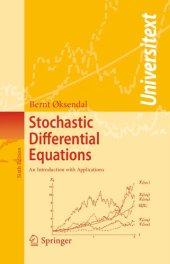 book Stochastic Differential Equations: An Introduction with Applications