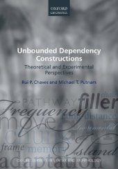 book Unbounded Dependency Constructions: Theoretical and Experimental Perspectives