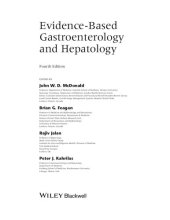 book Evidence-Based Gastroenterology and Hepatology