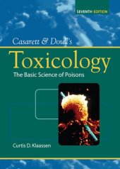 book Casarett and Doull's Toxicology. The Basic Science of Poisons