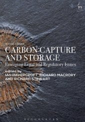 book Carbon Capture and Storage: Emerging Legal and Regulatory Issues