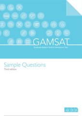 book GAMSAT Sample Questions