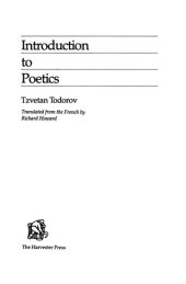 book Introduction to Poetics