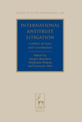 book International Antitrust Litigation: Conflict of Laws and Coordination