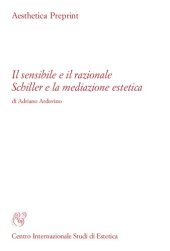 book Il sensibile e il razionale. Schiller e la mediazione estetica