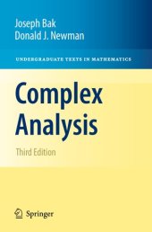 book Undergraduate Texts in Mathematics Complex Analysis