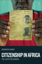 book Citizenship in Africa: The Law of Belonging