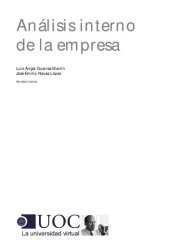 book Análisis interno de la empresa