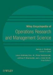 book Wiley Encyclopedia of Operations Research and Management Science