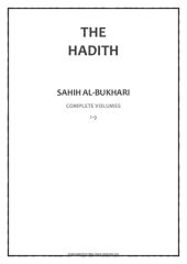 book The Hadith: Sahih al-Bukhari: Complete Volumes