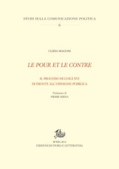 book Le pour et le contre. Il processo di Luigi XVI di fronte all'opinione pubblica