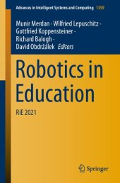 book Robotics in Education: RiE 2021