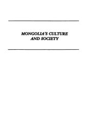 book Mongolia's Culture And Society