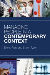 book Managing People in a Contemporary Context