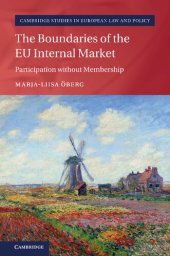 book The Boundaries of the EU Internal Market: Participation without Membership