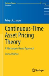 book CONTINUOUS-TIME ASSET PRICING THEORY a martingale-based approach.